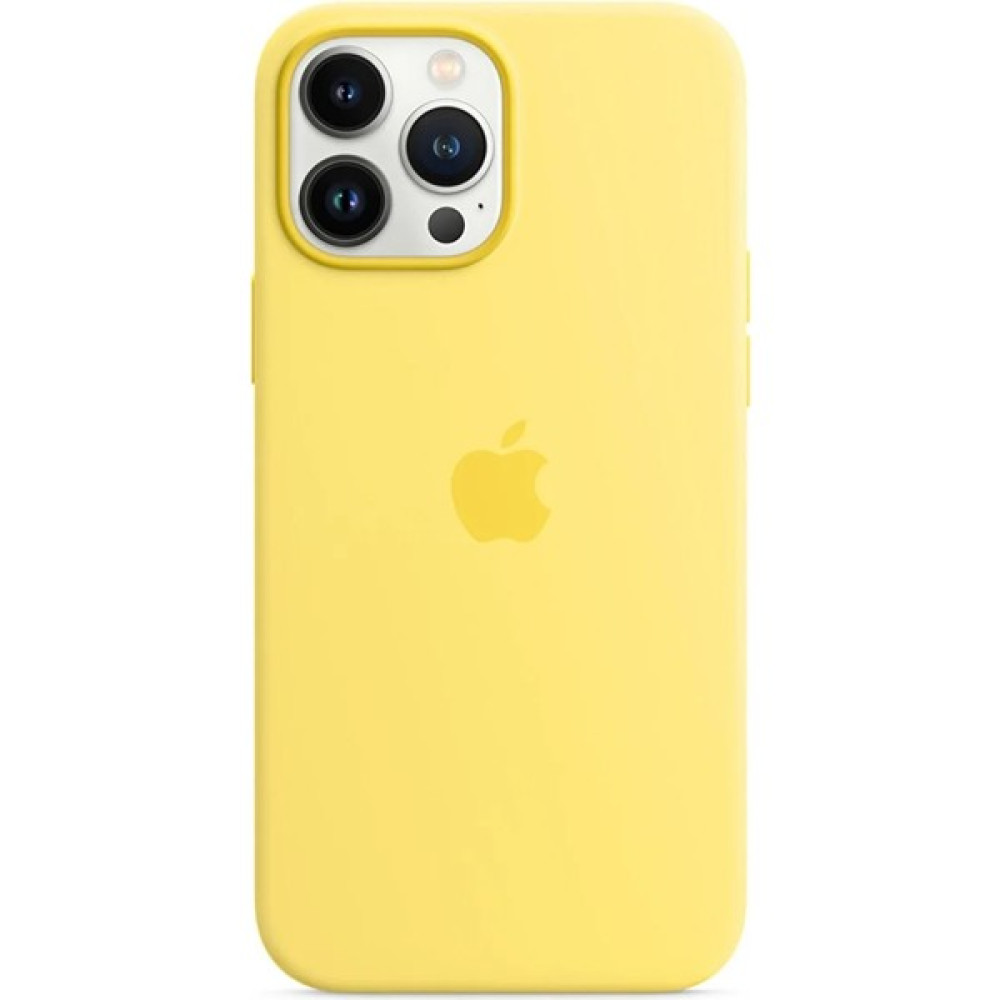 Meri Case Apple iPhone 13 Pro Uyumlu Logolu Içi Kadife Lansman Kılıf Arka Kapak - Sarı Cep Telefonu Kılıfı Fiyatı