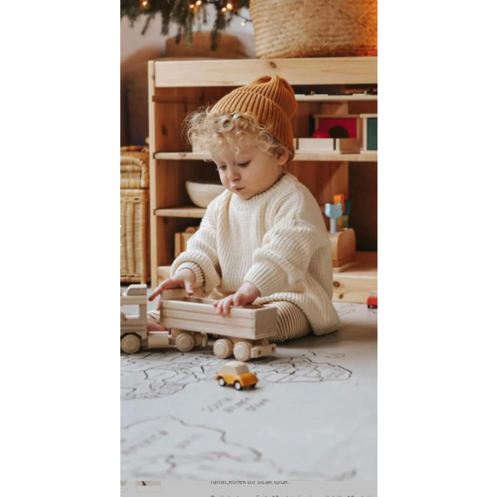 Meriç bebe Unisex Bebek Çocuk Bisiklet Yaka Extra Esnek Ekru Triko Kazak 2-3 Yaş Beden Bayan Kazak & Süveter & Triko Fiyatı