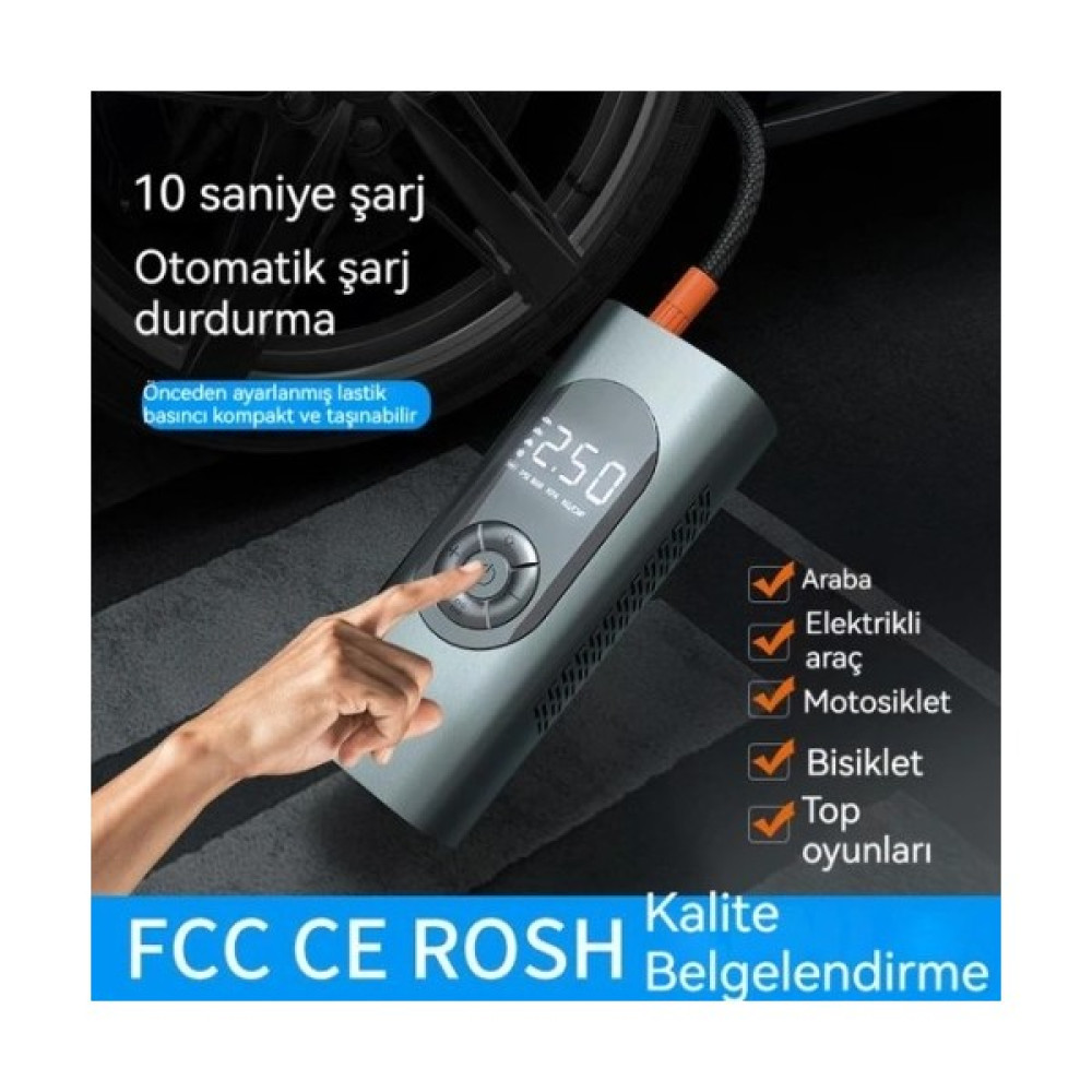 Merida Dijital Lastik Şişirme Pompası Oto Elektroniği Fiyatı