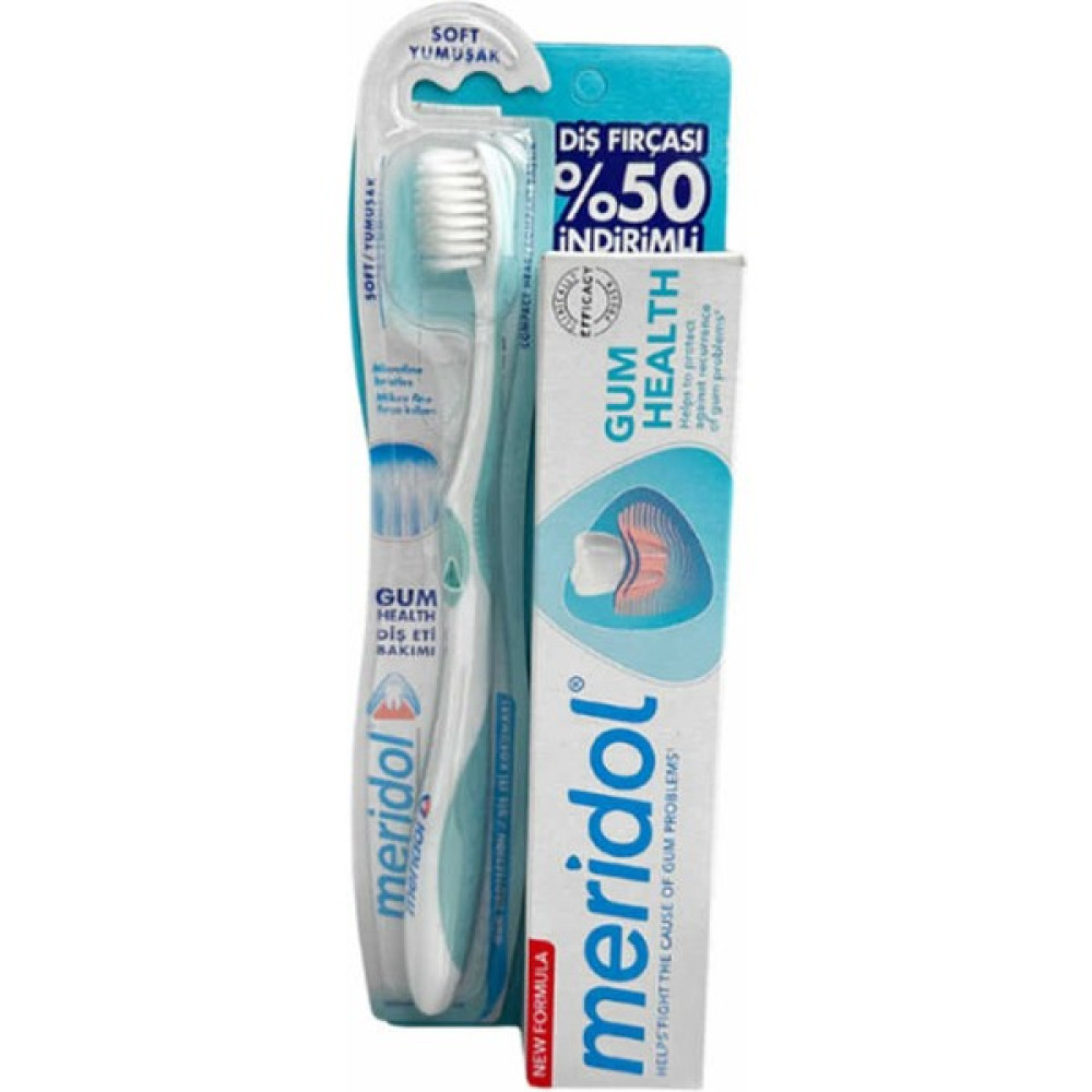 Meridol Diş Eti Bakımı Diş Macunu 75ml + Diş Fırçası Yumuşak Diş Macunları Fiyatı