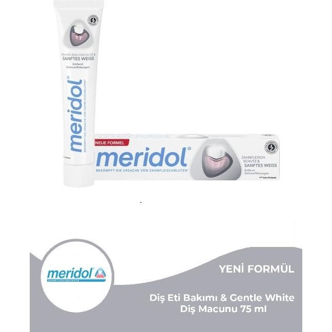 Meridol Diş Eti Bakımı & Gentle White Diş Macunu 75 ml Yeni Formül Kokusuz Özellik Evcil Hayvan Ürünleri Fiyatı