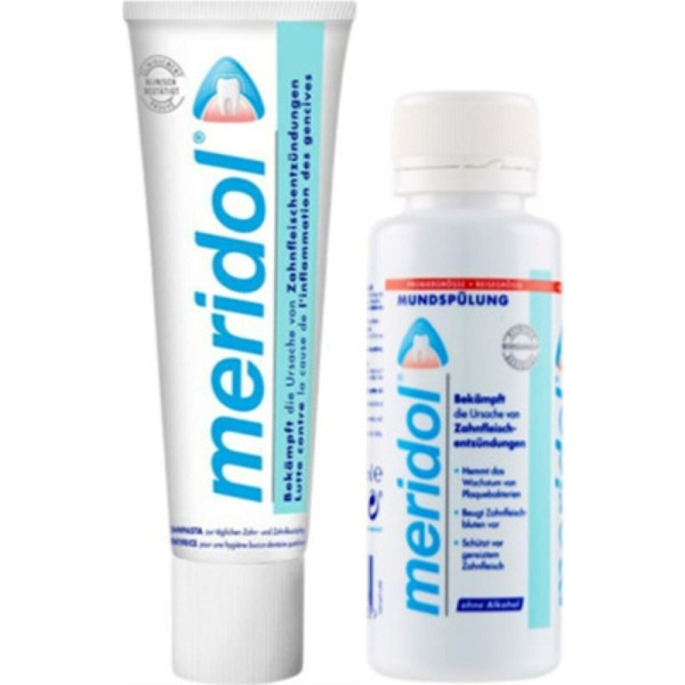Meridol Hassas Diş Eti Bakımı Diş Macunu 75 ml + Gargara 100 ml Ağız Gargara ve Spreyi Fiyatı