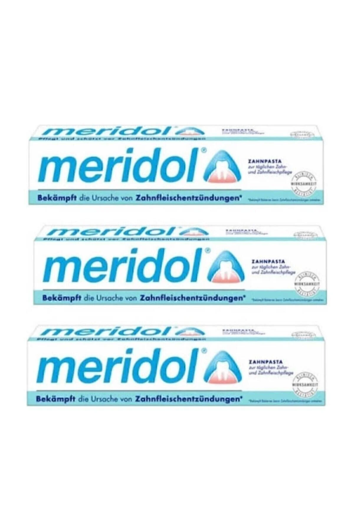 Meridol Hassas Diş Eti Bakımı Diş Macunu 75ml X 3 Adet" Diş Macunları Fiyatı
