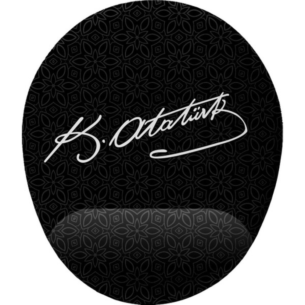 Meriggo Hediyelik Atatürk Imza Bilek Destekli Mouse Pad Mouse Pad Fiyatı