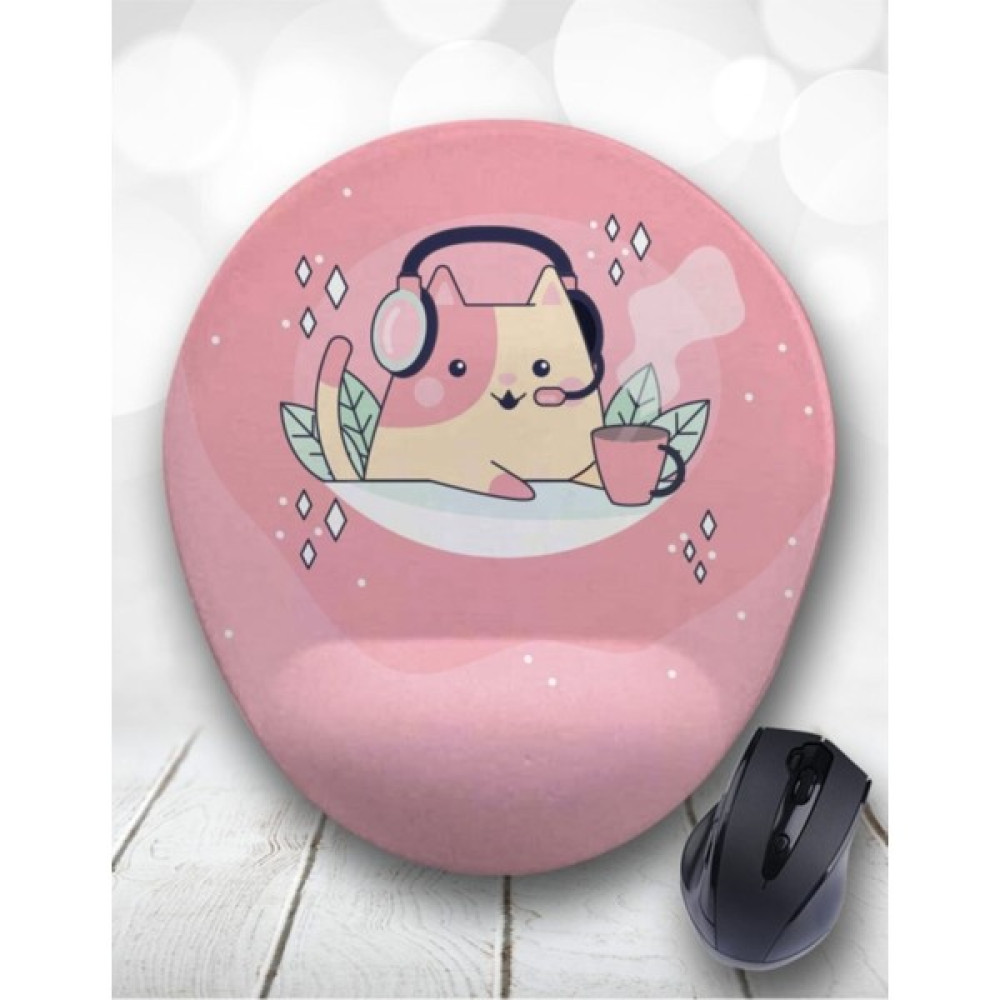 Meriggo Hediyelik Gamer Kedi Bilek Destekli Mouse Pad Mouse Pad Fiyatı