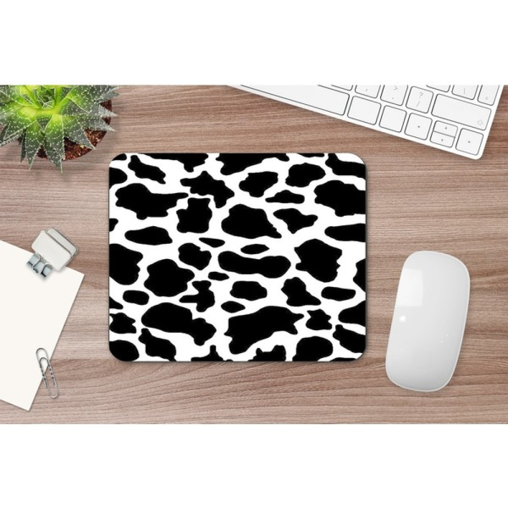 Meriggo Hediyelik Inek Desenli, Baskılı Mouse Pad, Diktörgen Mousepad, Mause Pad, Ofis Mausepad, Kaymaz Taban Mouse Pad Fiyatı