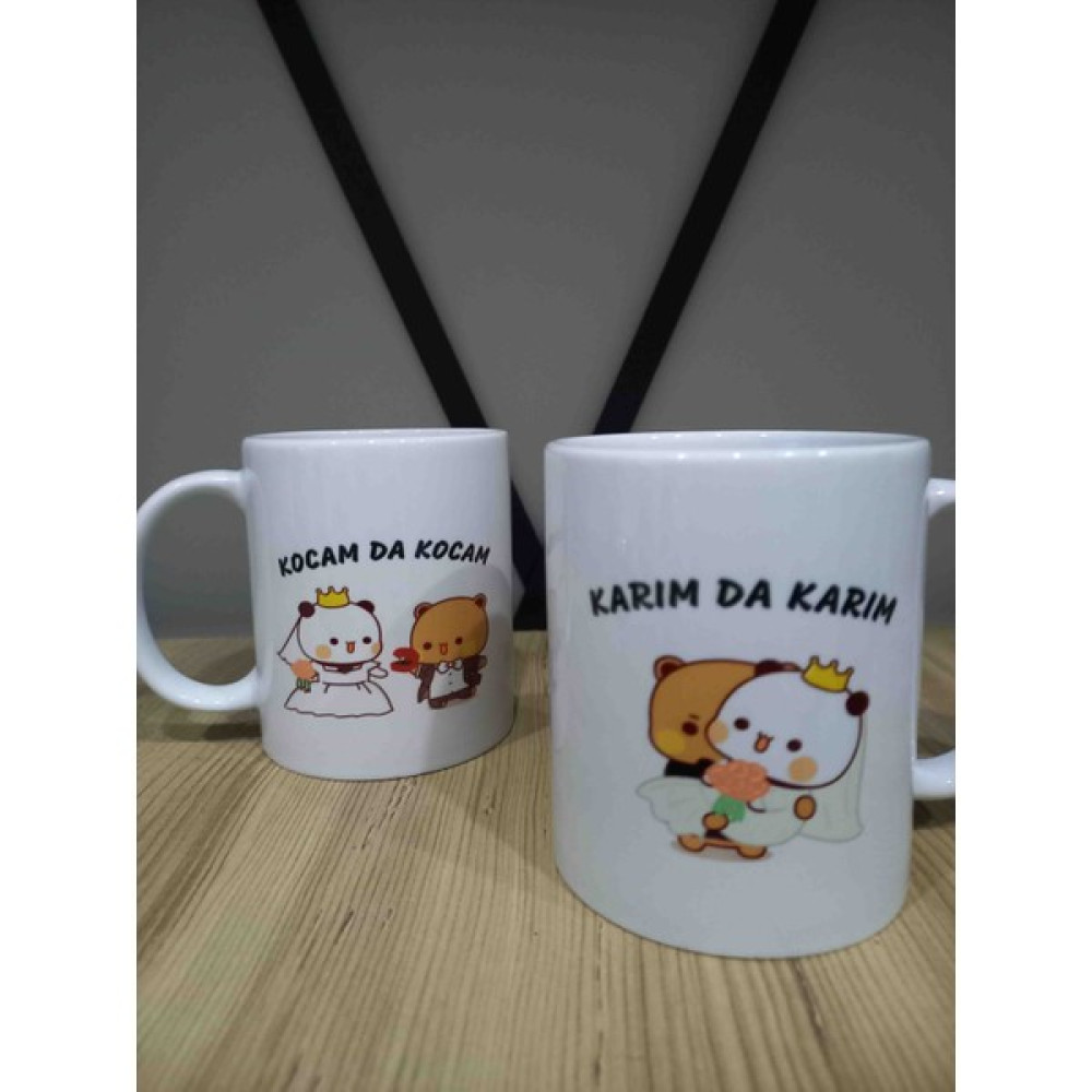 Meriggo Hediyelik Karımda Karım Kocamda Kocam Bardak Fincan / Bardak / Kahve Takımı Fiyatı