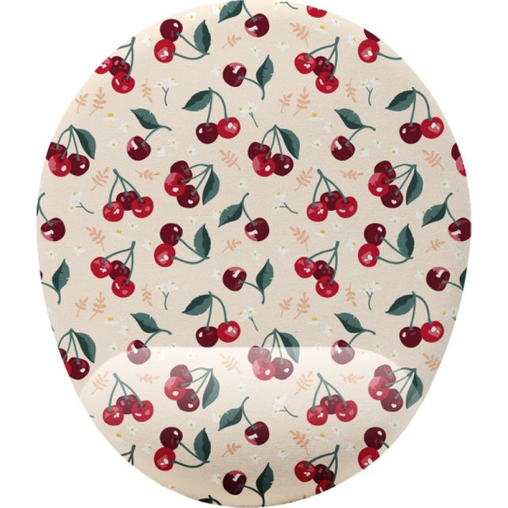Meriggo Hediyelik Kiraz Desenli Bilek Destekli Mouse Pad Mouse Pad Fiyatı