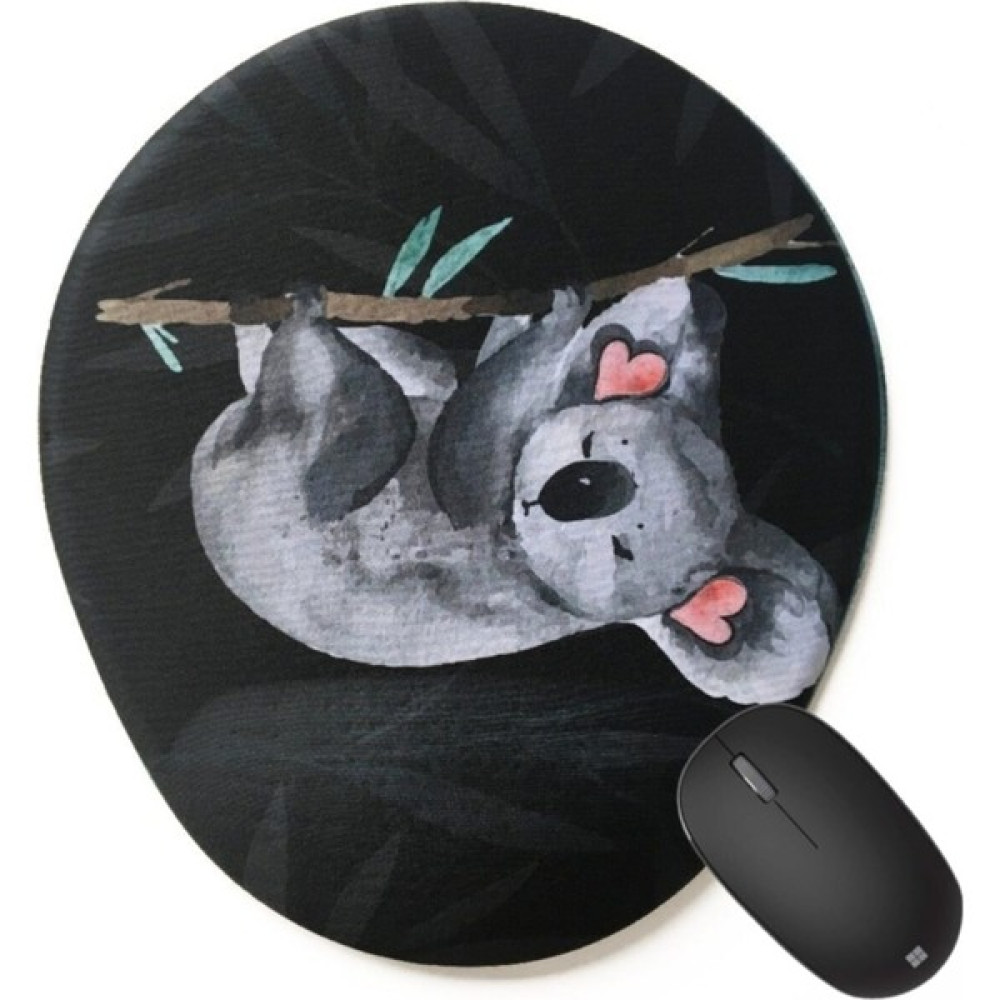Meriggo Hediyelik Koala Bılek Desteklı Mouse Pad - Sıyah Mouse Pad Fiyatı