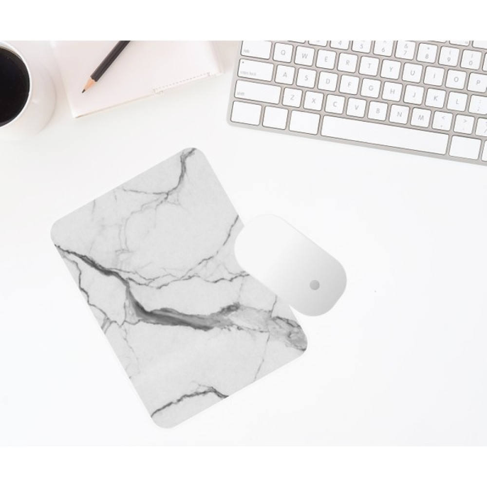 Meriggo Hediyelik Mermer Desenli Baskılı Bilek Destekli Mouse Pad Mouse Pad Fiyatı