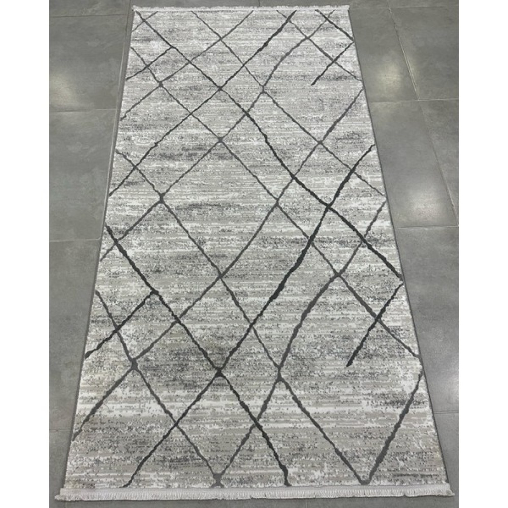 Merinos Halı Harvard Kesme Yolluk Koleksiyonu 67885-095 - 200 x 650 cm - Gri Salon Halısı Fiyatı