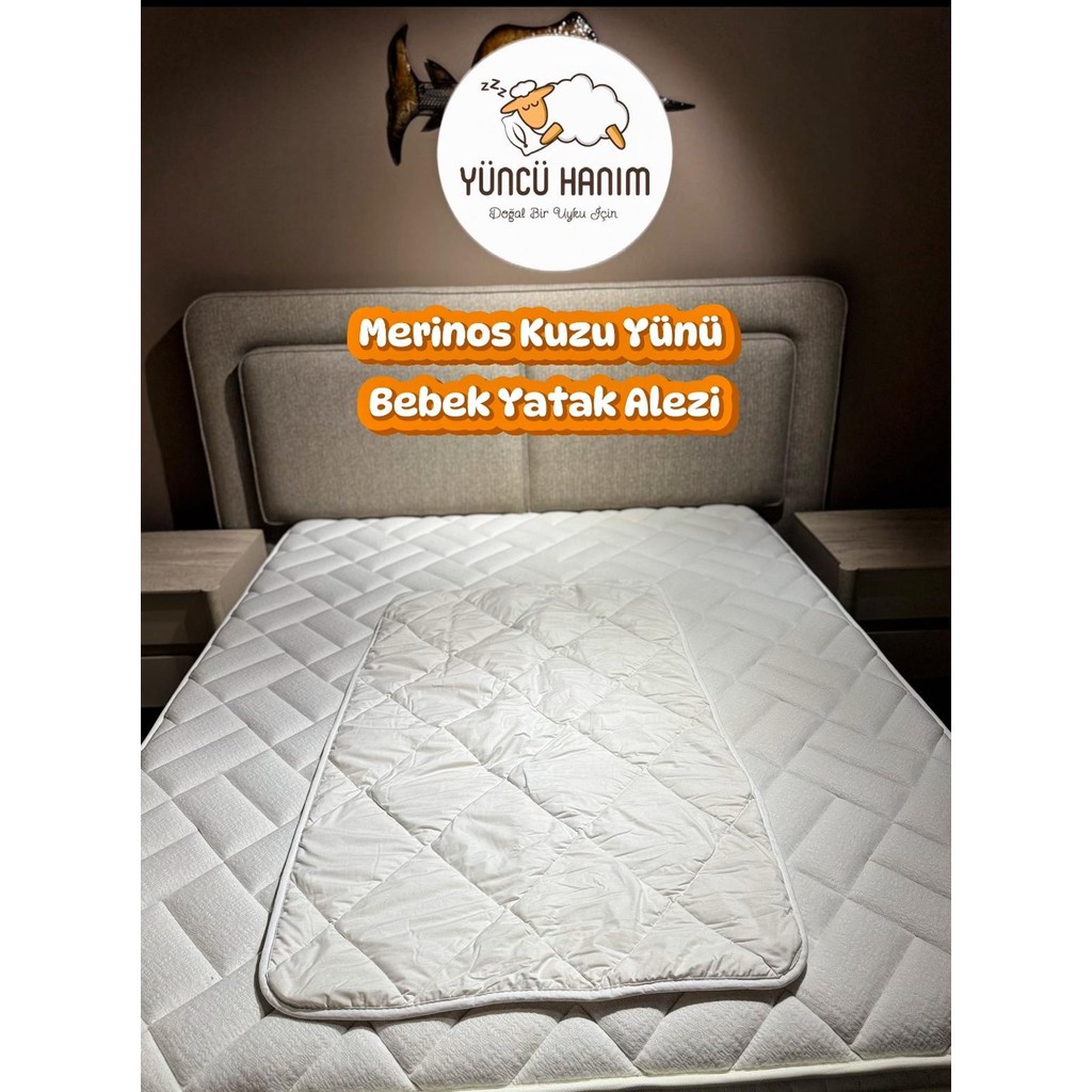 Merinos Kuzu Yünü Bebek Yatak Pedi, Yatak Koruyucu, Yatak Şiltesi (%100 Merinos Kuzu Yünü) - 70 x 110 cm SSD / Solid State Drive Fiyatı