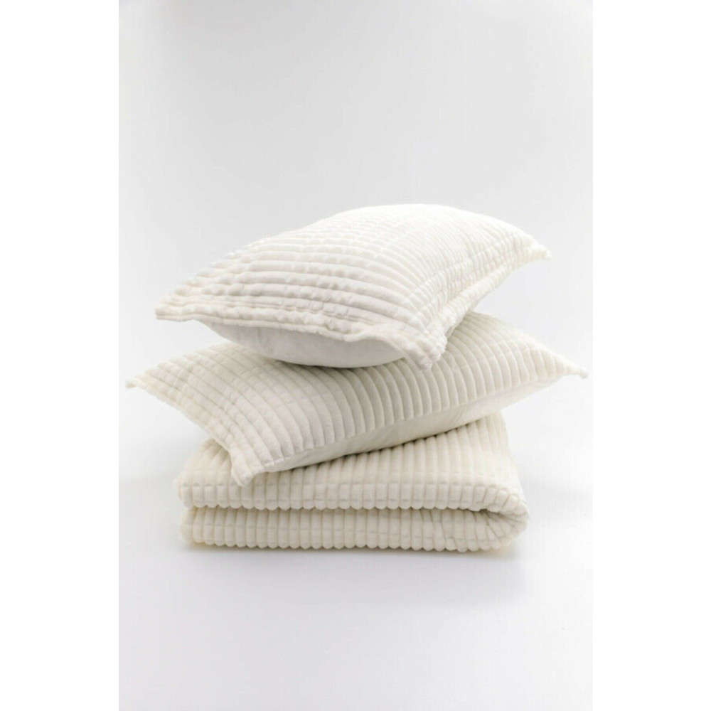 Merinos Modern Line 3 Parça Battaniye Seti - Kemik Battaniye Fiyatı
