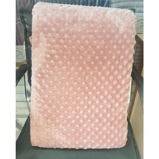 Merinos Pearl Tomurcuk Ash Rose Çift Kişilik Battaniye