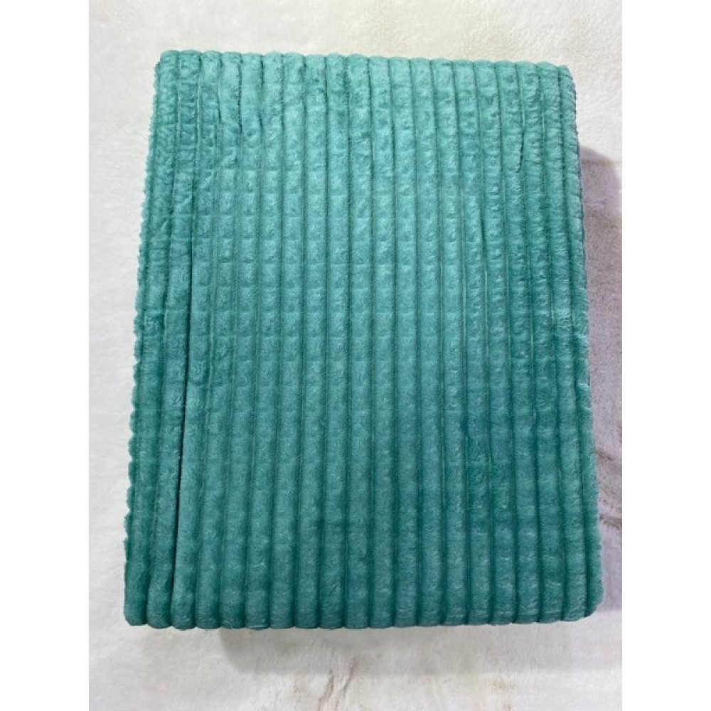 Merinos Tek Kişilik Piramit Battaniye - Aqua Sea - Mavi - 150 x 220 cm Battaniye Fiyatı