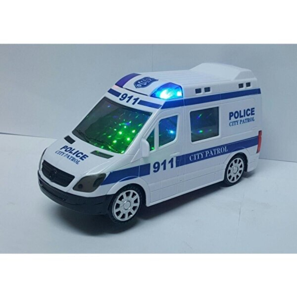 Merkez Oyuncak Uğur Oyuncak Hediyelik Polis Arabası Oyuncak Pilli Işıklı Siren Sesli Polis Minibüs - Renkli Oyuncak Araç Fiyatı