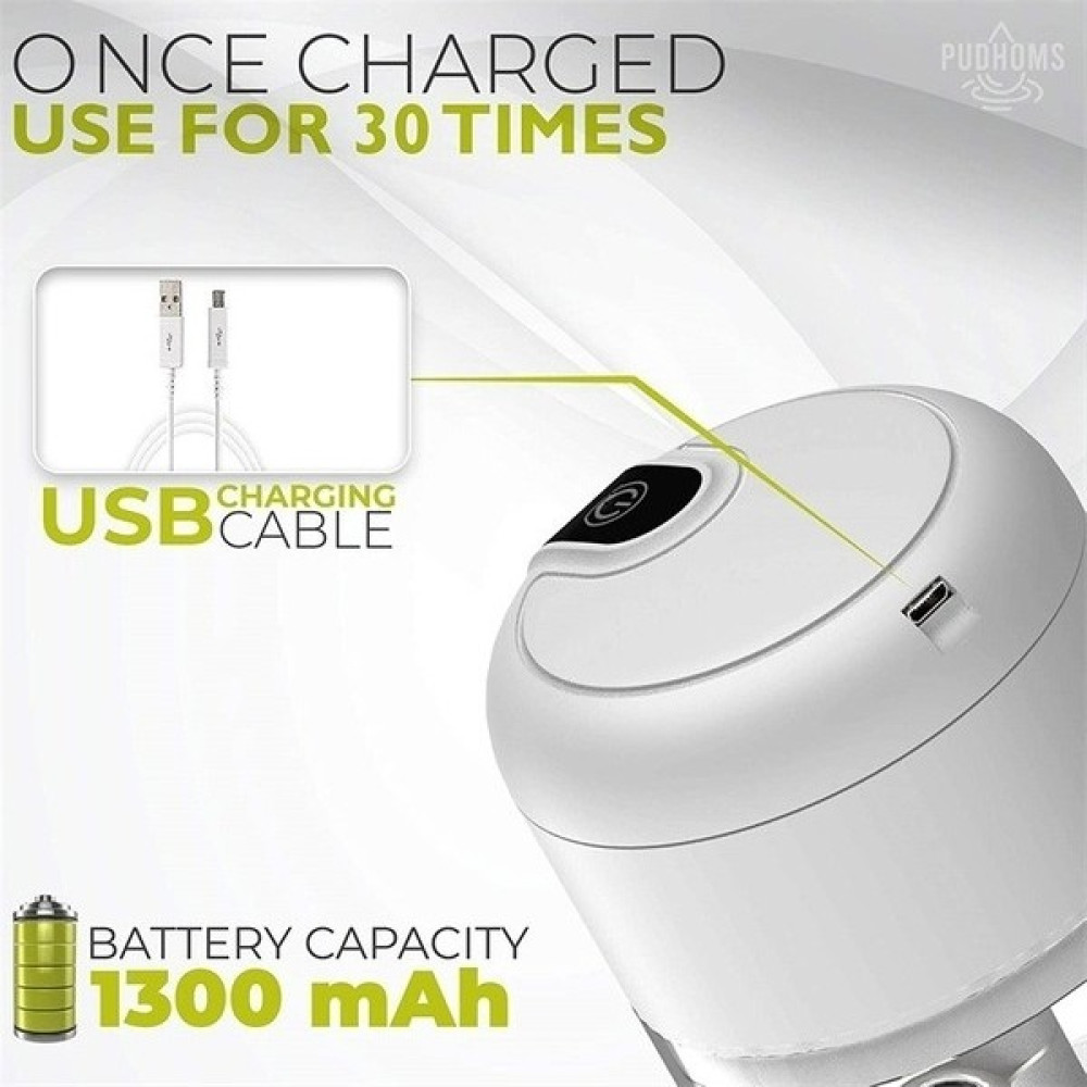 Merkez Ticaret USB Şarjlı Mini Gıda Doğrayıcı Blender | Kablosuz Şarjlı Mini Blender - Beyaz - Gri Blenderler Fiyatı