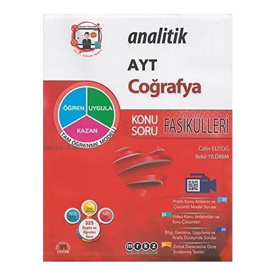 Merkez Yayınları AYT Analitik Coğrafya Konu Soru Fasikülleri YKS Fiyatı