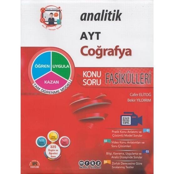 Merkez Yayınları AYT Analitik Coğrafya Konu Soru Fasikülleri