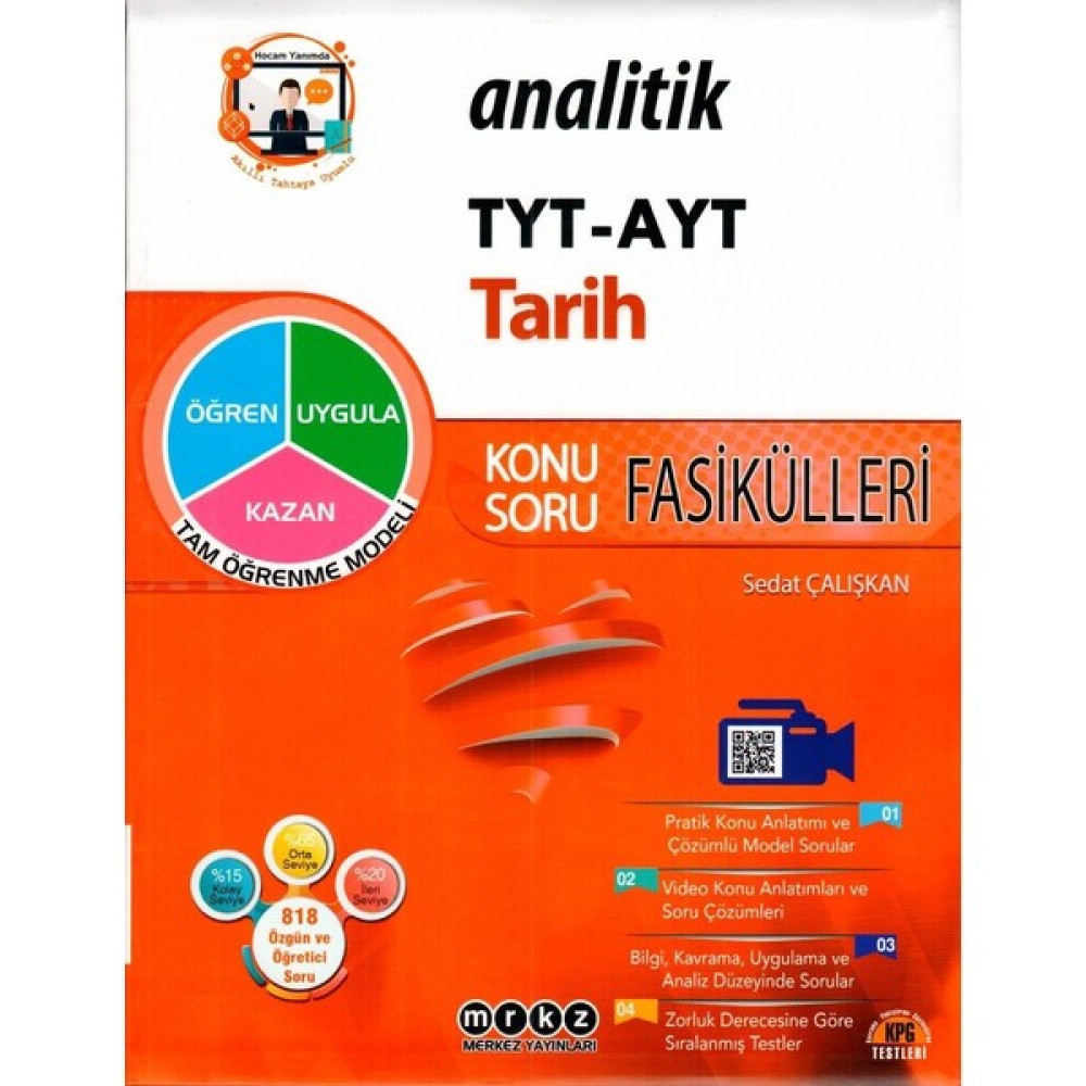 Merkez Yayınları Tyt Ayt Tarih Analitik Konu Soru Fasikülleri - Sedat Çalışkan Sosyal Bilgiler Fiyatı