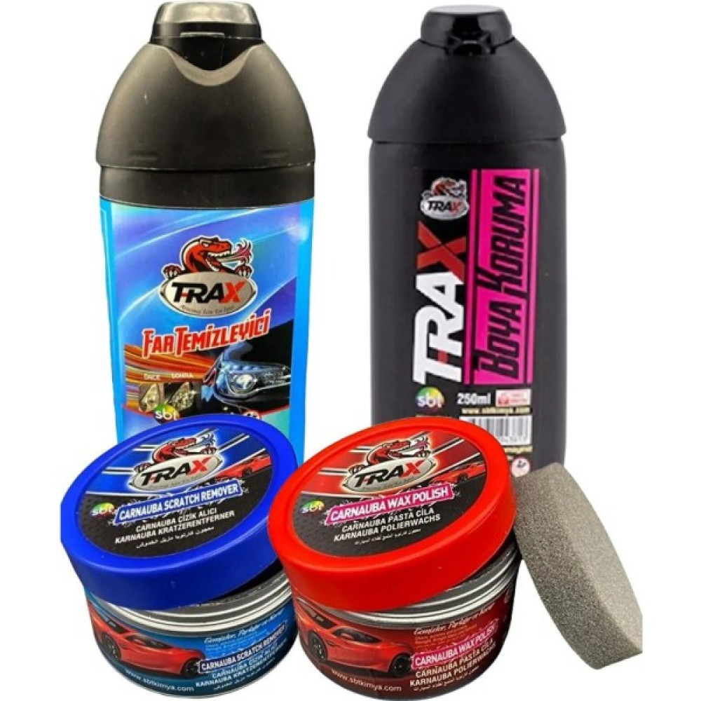 Merlin Oto Yedek Parçaları ve Aksesuarları Pasta ve Cila Seti Çizik Giderici Far Temizleyici Boya Koruma Parlaklık Detay Pratik Set Oto Çizik Giderici Fiyatı