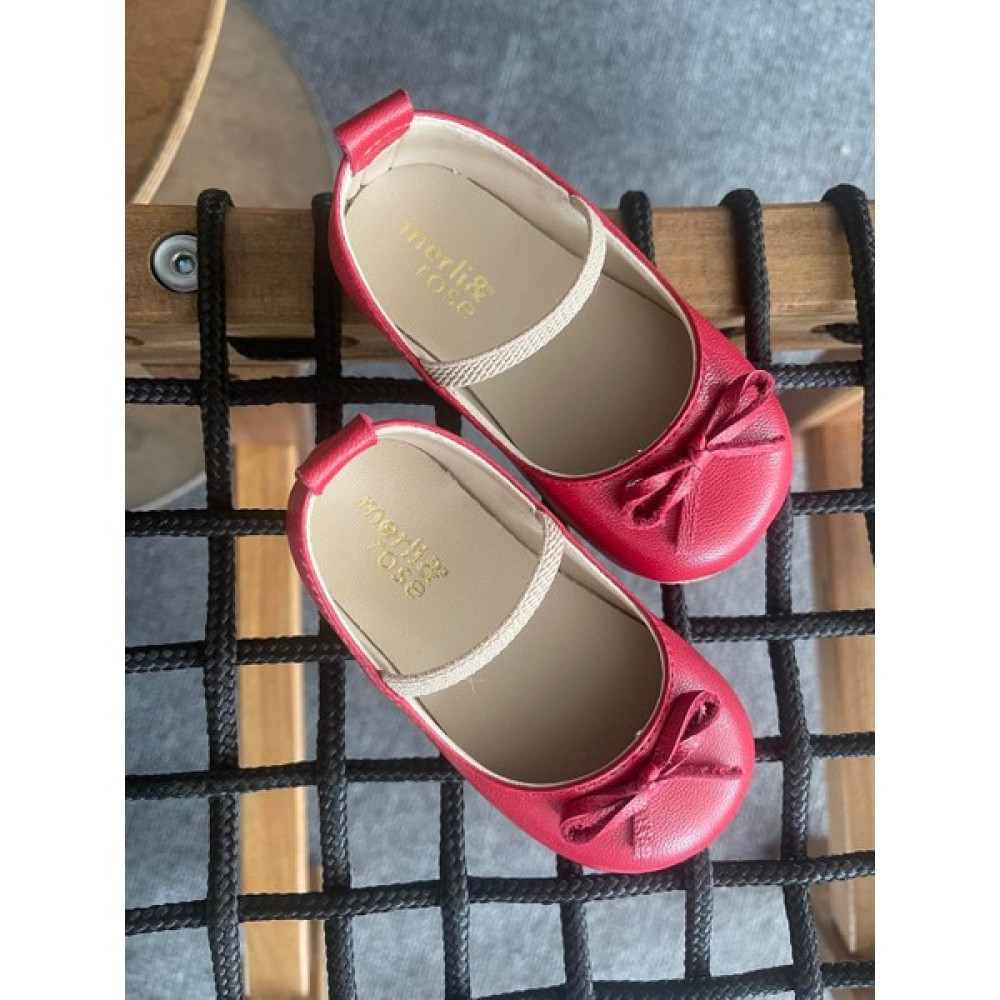 Merli&rose Fiyonk Babet | Kırmızı Kız Çocuk Günlük Ayakkabısı Fiyatı