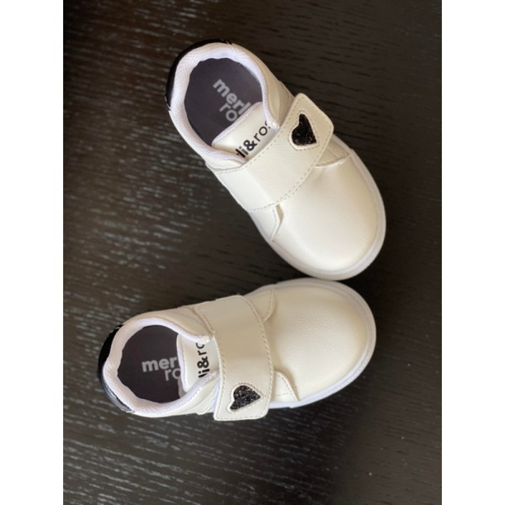 Merli&rose Merli Sneaker | Siyah Kalp Kız Çocuk Günlük Ayakkabısı Fiyatı