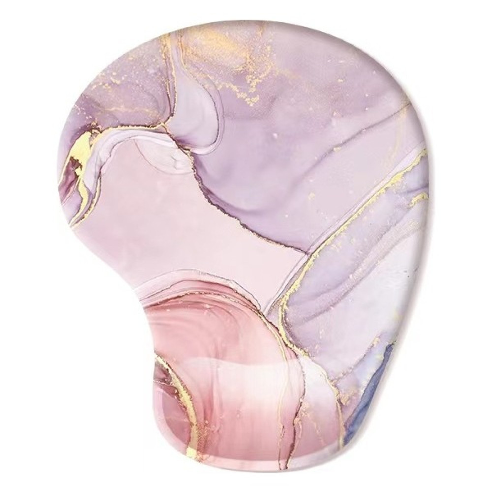 Mermer Doku Suluboya Rahat Üç Boyutlu Bileklik Mouse Pad (Yurt Dışından) - Mor Mouse Pad Fiyatı