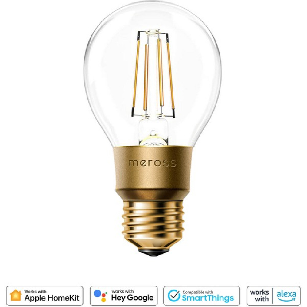Meross Wifi Uzaktan Kontrollü 810L/60W Filament LED Ampul Sarı Işık - Amber Led Aydınlatmalar Fiyatı