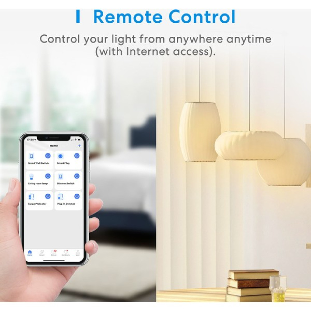 Meross Wifi Uzaktan Kontrollü Duvar Içi Akıllı ANAHTAR-MSS810 Oto, Bahçe, Yapı Market Fiyatı