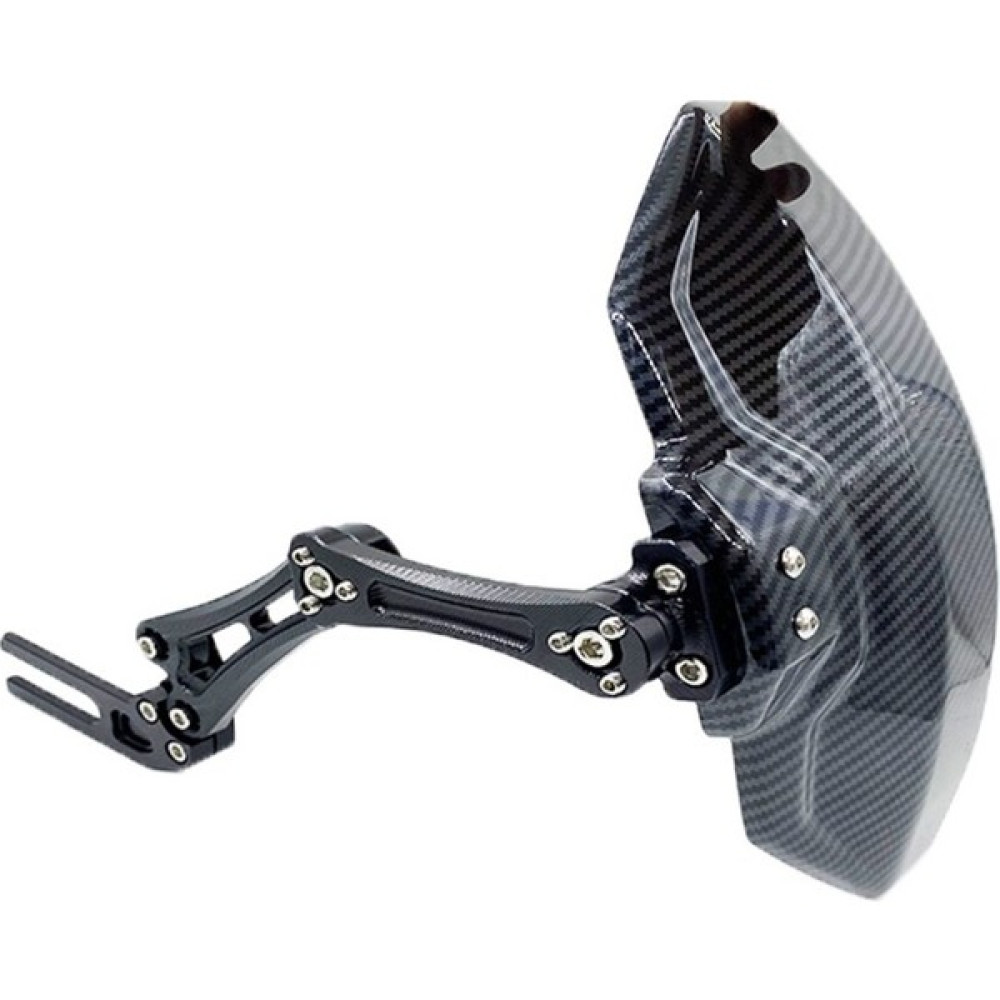 Merpa Motosikler Çamurluk Sıyırıcı Cnc Alüminyum Kol Plastic Karbon Desen SİYAH Motorsiklet Aksesuarları Fiyatı