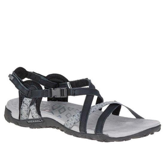 Merrell J55318 Terran Latice 2 Black Kadın Sandalet Kadın Terlikleri ve Sandaletleri Fiyatı