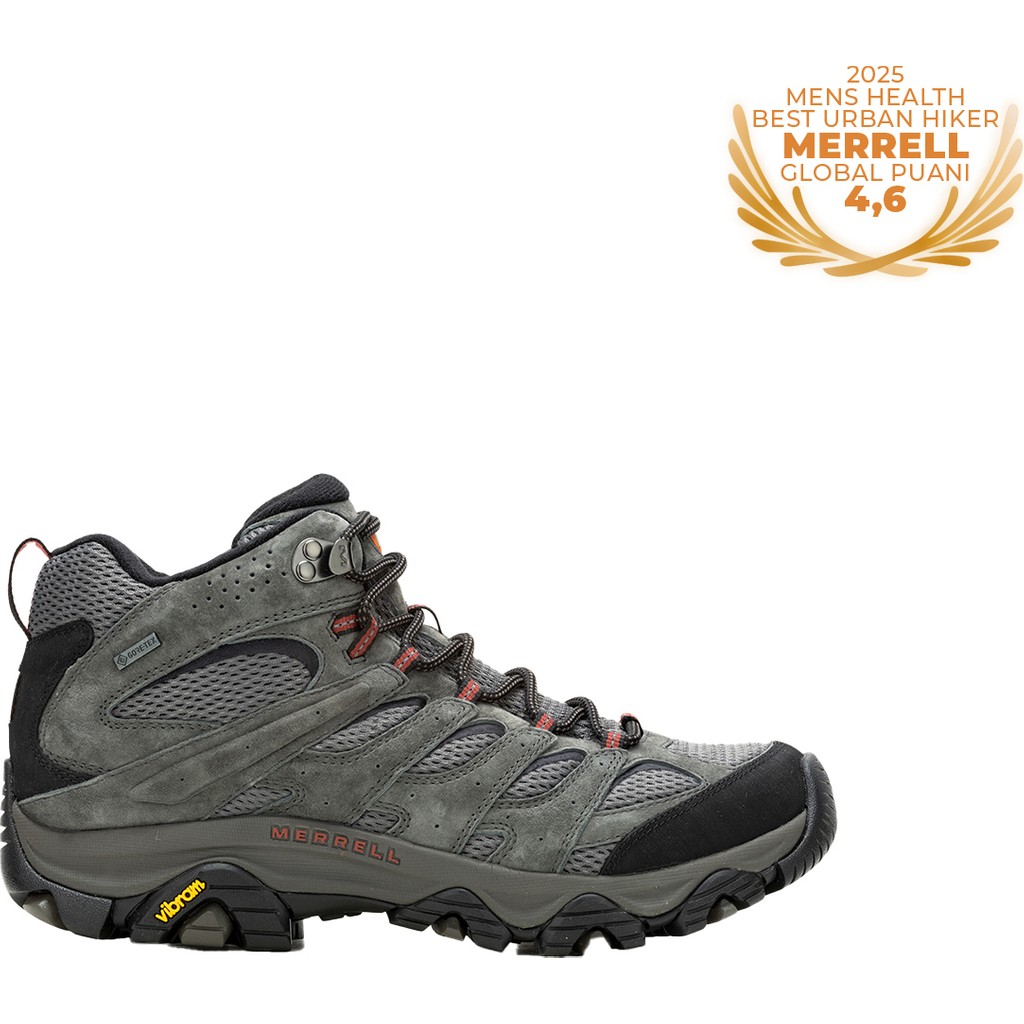 Merrell Moab 3 Mid Gore-Tex Erkek Gri Bot Erkek Botları Fiyatı