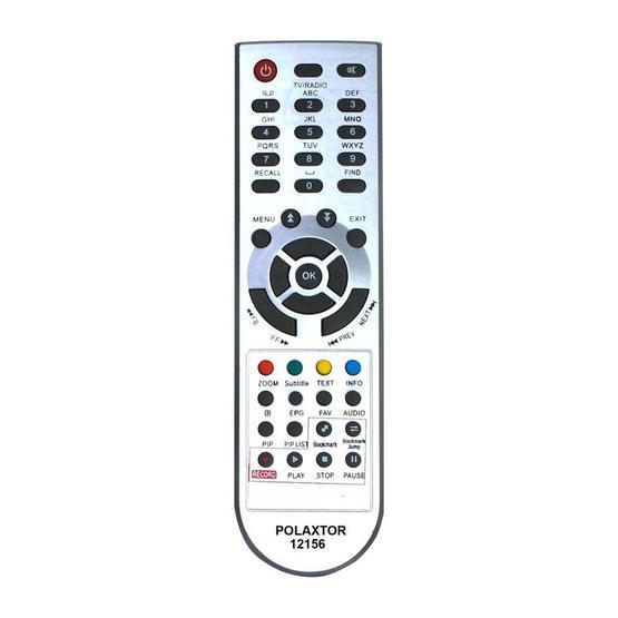 Mersat 2011 PVR Uydu Alıcı Kumanda