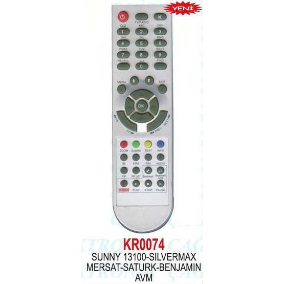 Mersat 2011 PVR Uydu Alıcı Kumanda