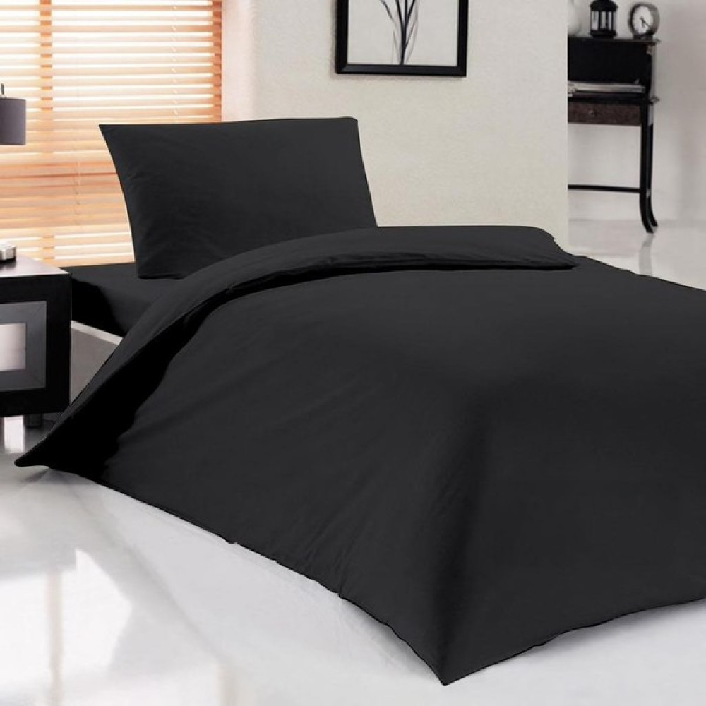 Mert Collection Çarşı Tek Kişilik Yorgan Kılıfı 1 Adet Yastık Kılıfı Siyah - 160 x 220 cm Nevresim Takımı Fiyatı