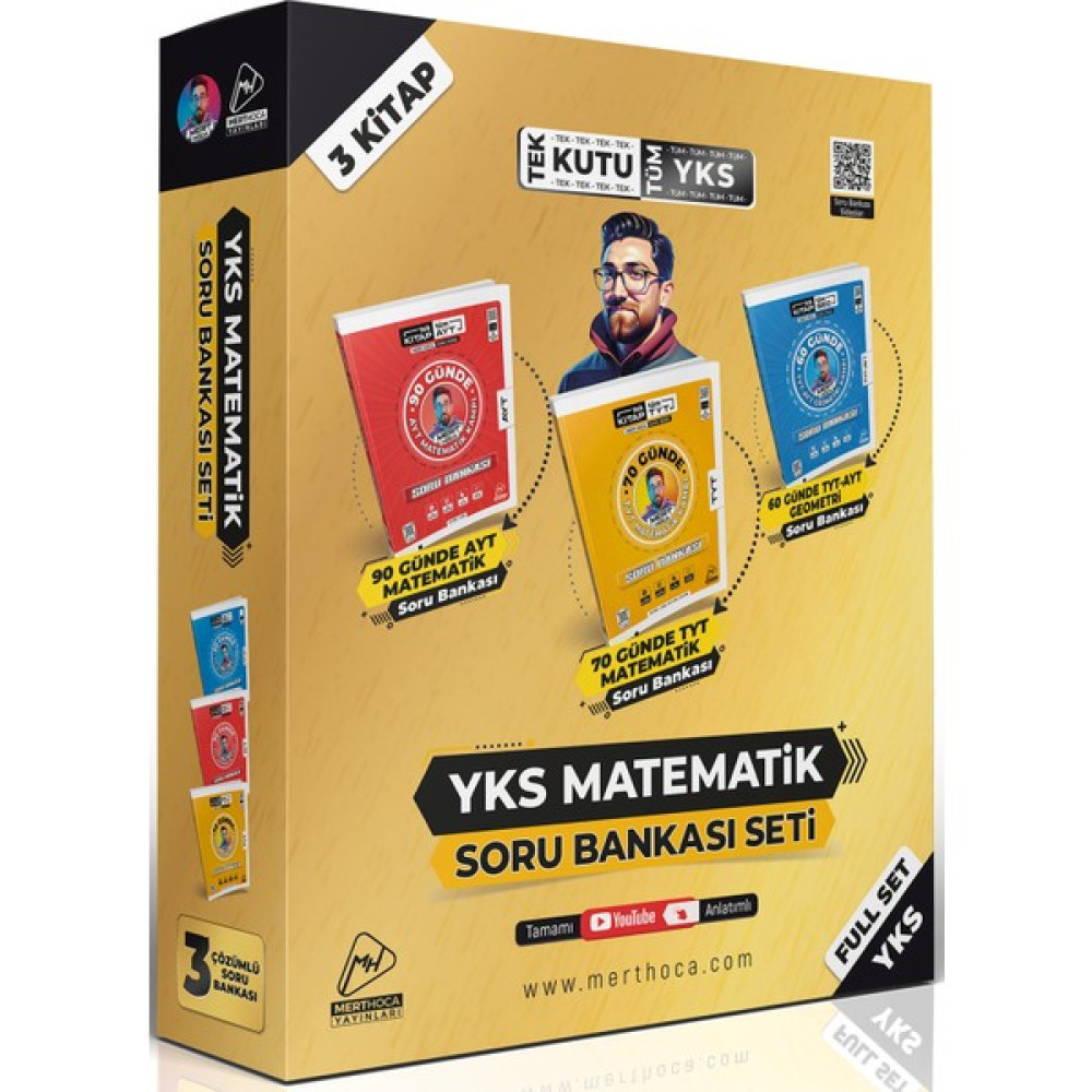 Mert Hoca Yayınları 2024 YKS TYT – AYT Matematik Soru Bankası Seti Matematik Fiyatı