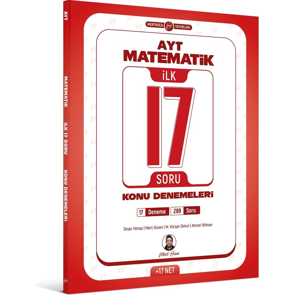 Mert Hoca Yayınları Ayt Matematik Ilk 17 Soru Konu Denemeleri Mert Hoca - 2026 Diğer Fiyatı