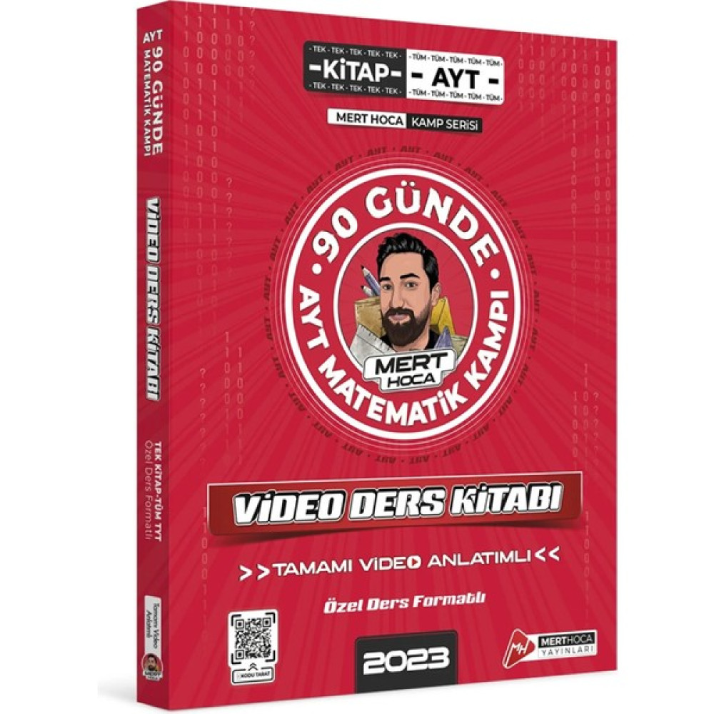 Mert Hoca Yayınları AYT Matematik Video Ders Kitabı 0922 Kaynak Kitapları Fiyatı