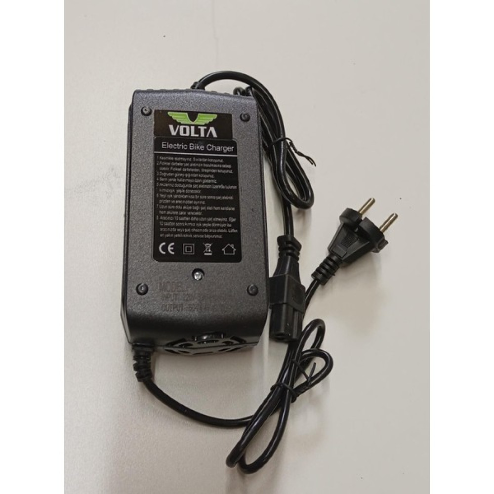 Mert Motors Elektirikli Bisikler Şarj Cihazı Volta Vs2 Vm4 Orjinal 60V 20AH - 0 RH (+) Siyah Motorsiklet Lambaları Fiyatı