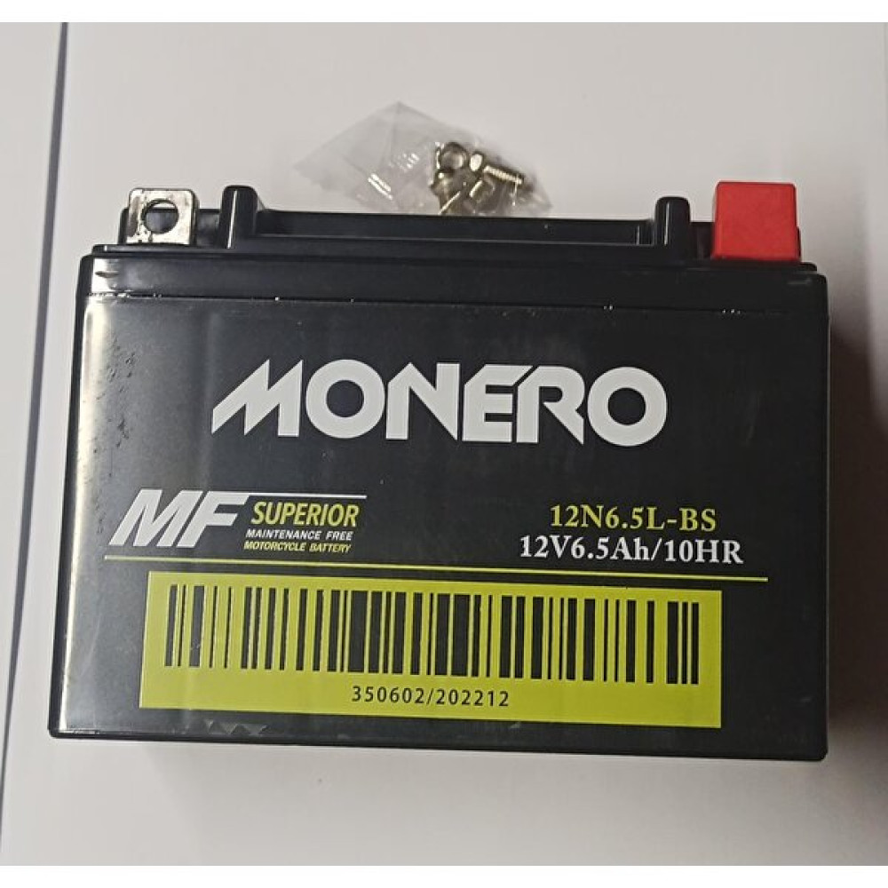 Mert Motors Monero Cg 6.5 Akü Mondial Kuba Çita Vs Uyumlu Akü Fiyatı