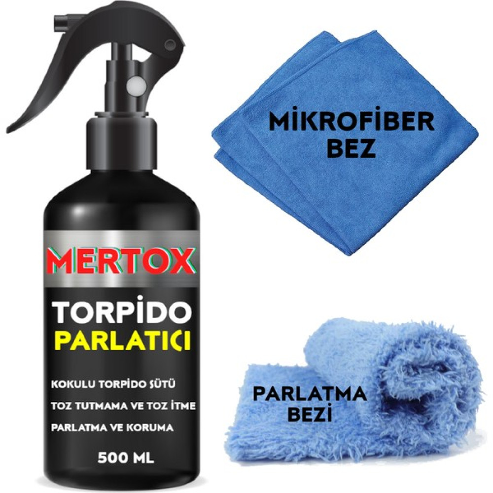 Mertox Otomobil Araç Araba Torpido Parlatıcı ve Bakım Sütü 500ML Temizleme Bakım Oto Genel Temizlik Fiyatı