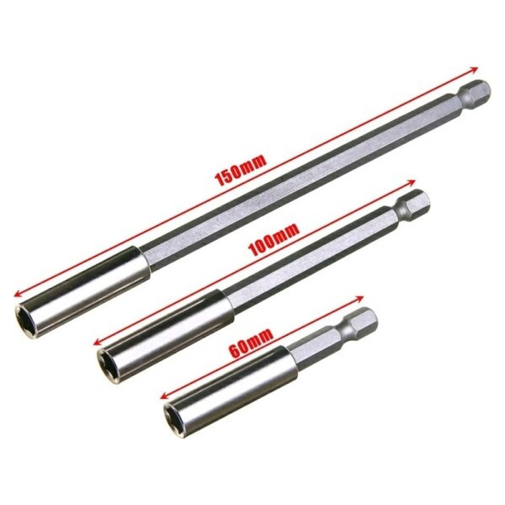 Merttools 3'lü Lokma Takımı Uzatma Seti 60 mm 100 mm 150 mm Yüksek Kalite Materyal Lokma Takımı Fiyatı