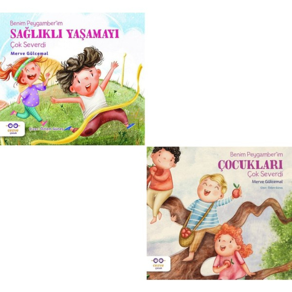 Merve Gülcemal 2 Kitap Set / Benim Peygamberim Sağlıklı Yaşamayı Çok Severdi + Benim Peygamberim Çocukları Çok Severdi Çocuk Öykü Fiyatı