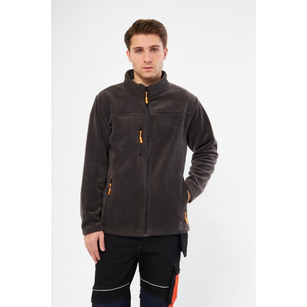 Mervem Gri Tam Fermuarlı 3 Cepli Polar Ayakkabı (Outdoor) Fiyatı
