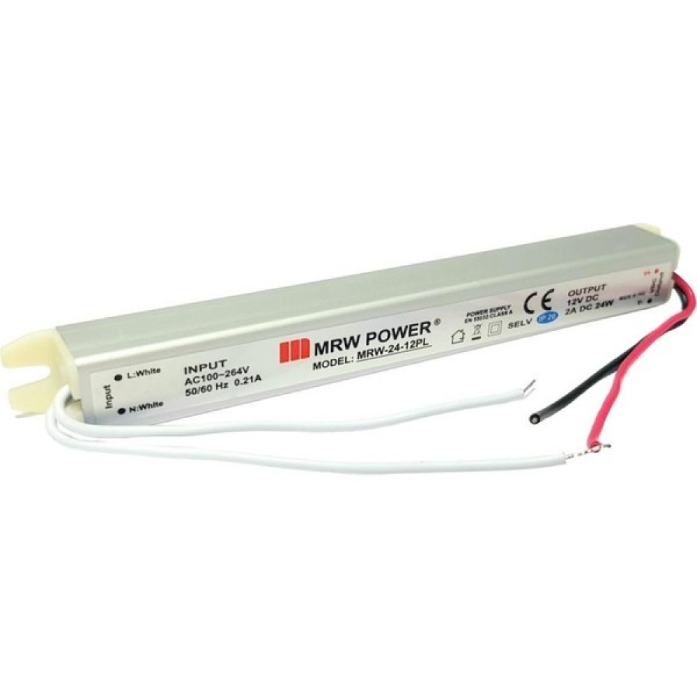 Mervesan 12V 2A Metal Kasa Slim Ince Adaptör MRW-24-12PL Elektrikli El Aletleri Fiyatı
