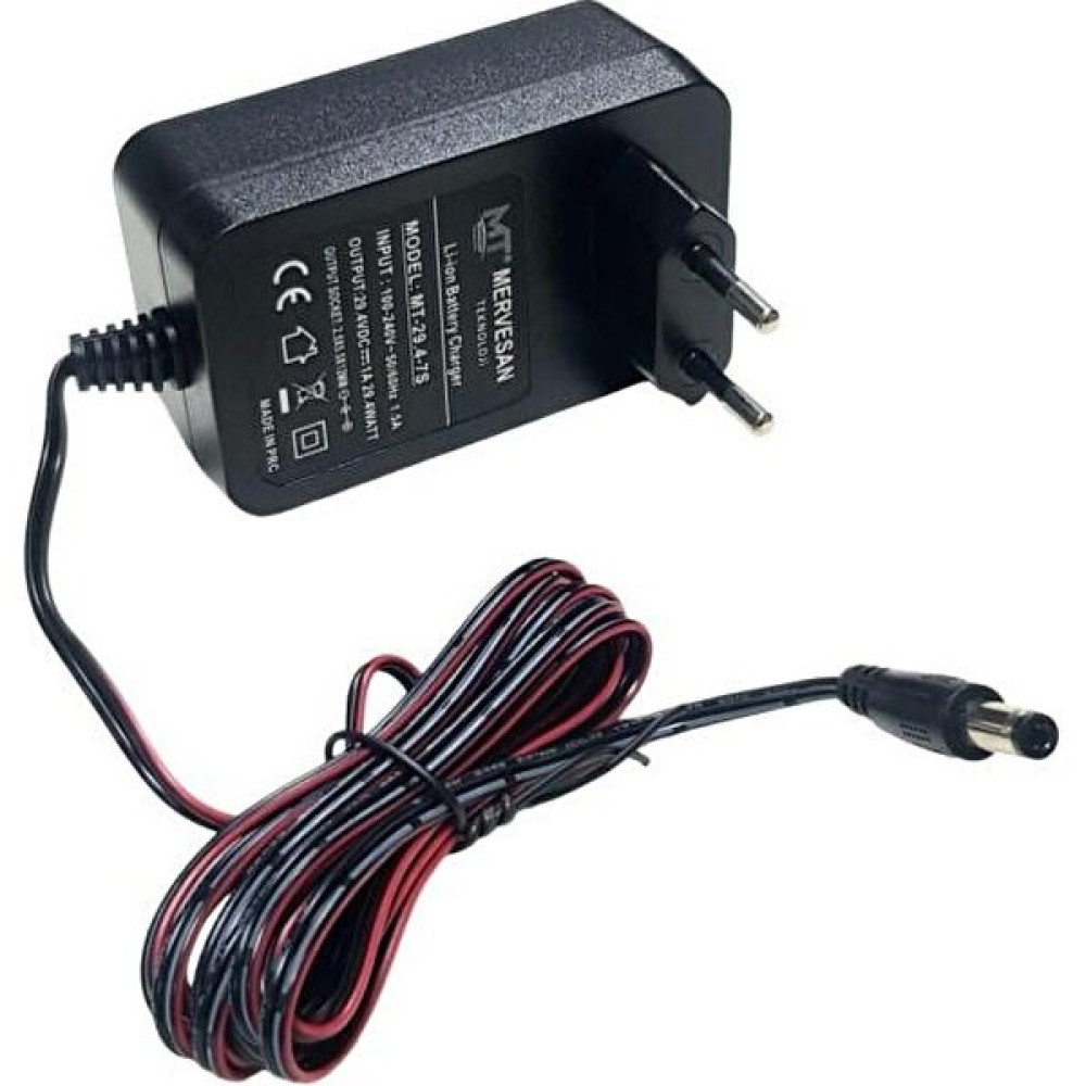 Mervesan 29.4Volt 7s 1Amper Li-Ion Batarya Şarj Cihazı Normal & Şarj Edilebilir Piller Fiyatı