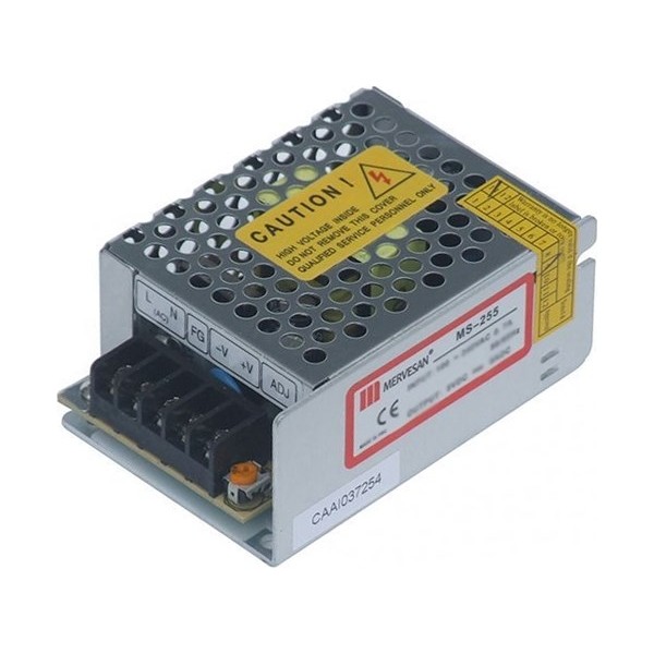 Mervesan 5V 5A SMPS Metal Kasalı ACDC Adaptör MS-25-5 Hobi Elektroniği Fiyatı