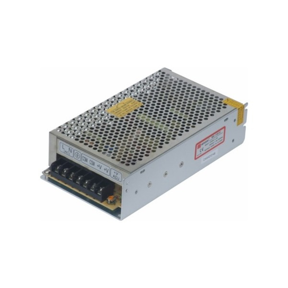Mervesan MS-150-12 12 Volt 12.5 Amper Metal Kasa Adaptör - Siyah Bilgisayar Çevirici ve Adaptörü Fiyatı