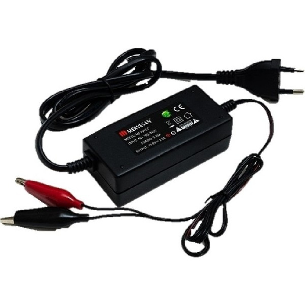 Mervesan MT-4012C 13.8 V 2 A Plastik Kasa Adaptör Akü Şarj Edici Fiyatı